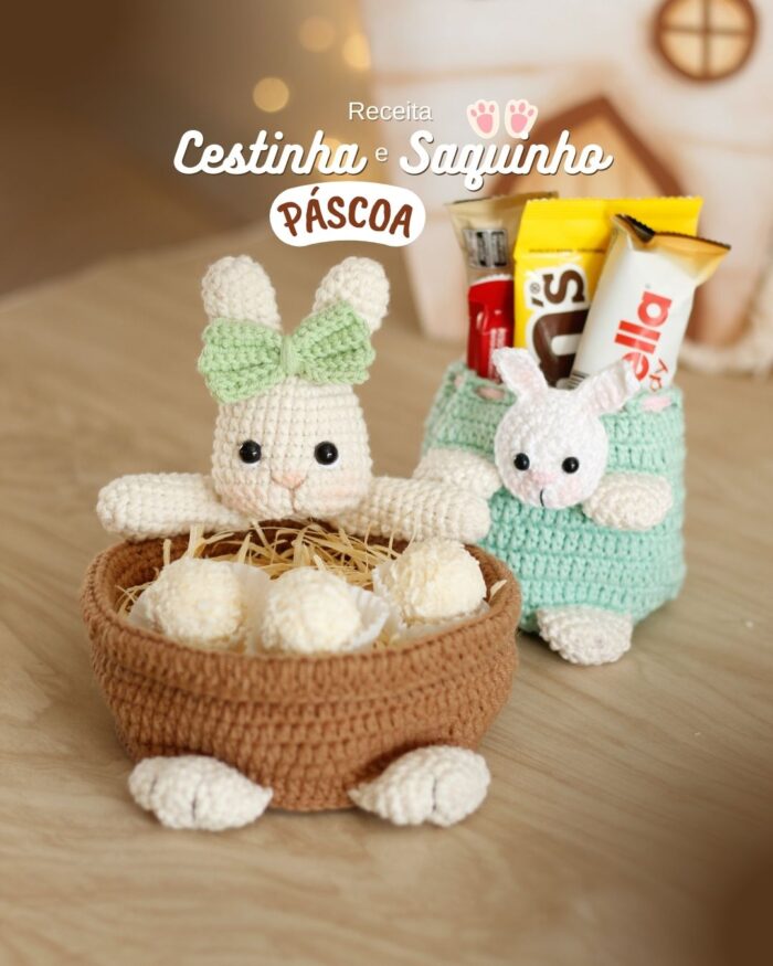 Receita Cesta e Saquinho