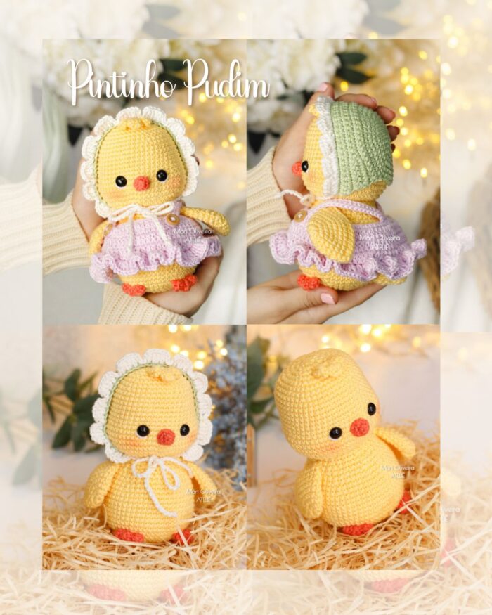 Receita Pintinho Pudim