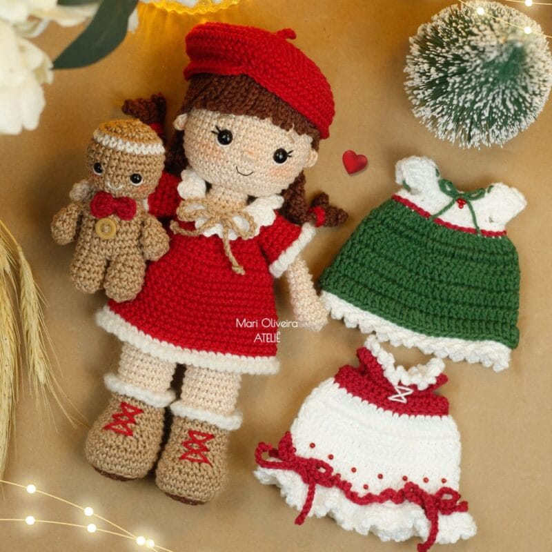 Receita Boneca Noemi