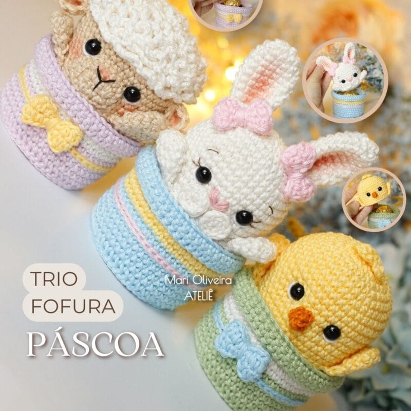 Receita Potinhos Páscoa